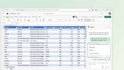 Microsoft Excel Kini Menggunakan Copilot Untuk Analisis Data
